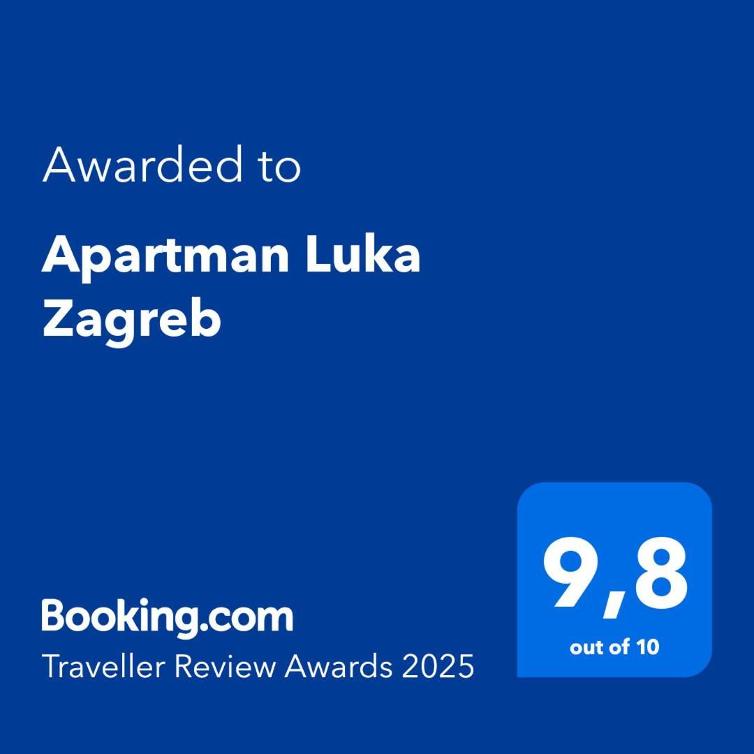 Apartman Luka Загреб Екстериор снимка